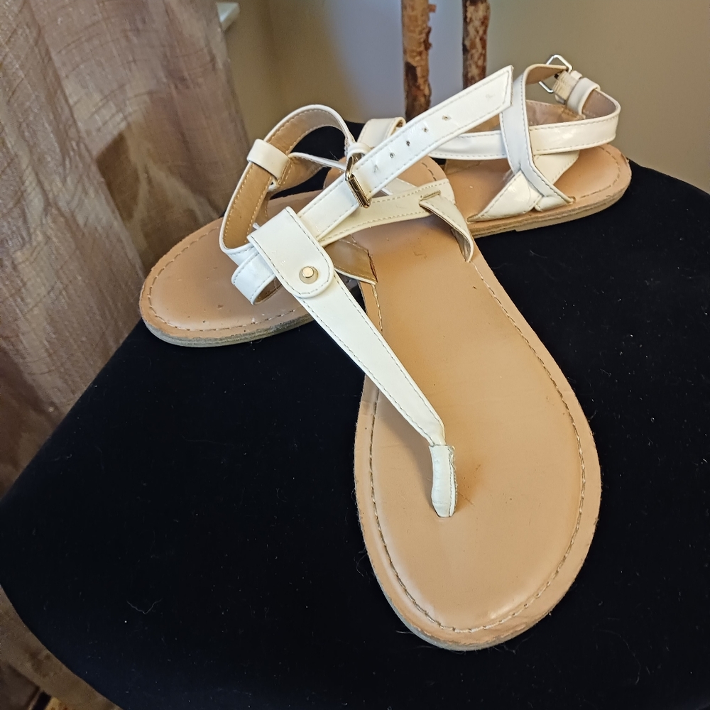 Montego Bay Club T-Strap Sandals sz 8 - Picture 4 of 8